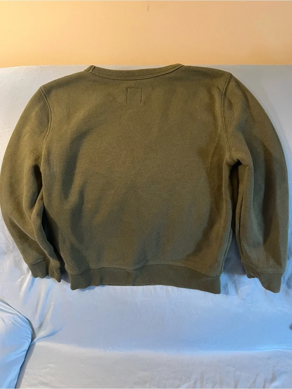 GAP Olive Green Kids Sweatpants & Sweatshirt Set with Football Logo